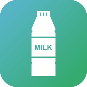 Milk Bottle Vector Icon