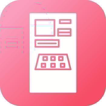 Cash Machine Vector Icon