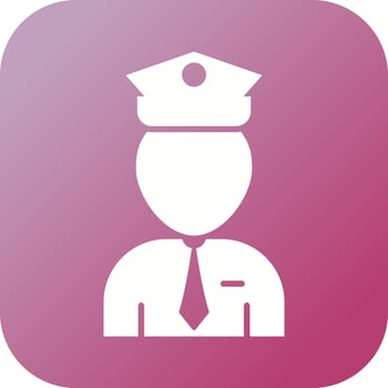 Flight Captain Vector Icon