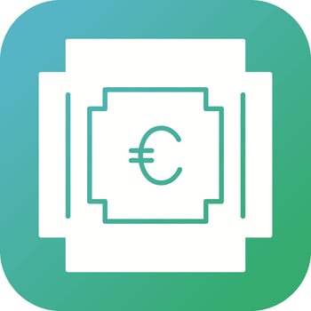 Euro Symbol Vector Icon