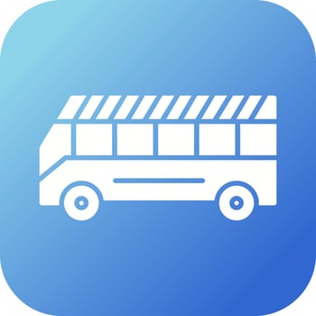 School Bus Vector Icon
