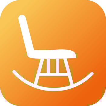 Rocking Chair Vector Icon