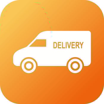 Delivery Car Vector Icon