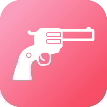 Revolver Vector Icon