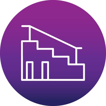 Stairs Vector Icon