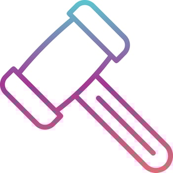 Hammer Vector Icon