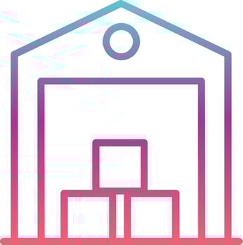 Warehouse Vector Icon