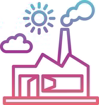 Factory Vector Icon