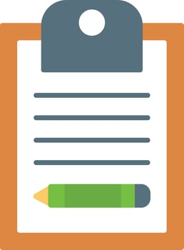 Notepad Vector Icon
