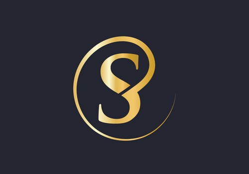Luxury Letter S Logo. S Logotype For Elegant and Stylish Fashion Symbol vector