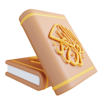 3D Illustration Al-Qur'an png