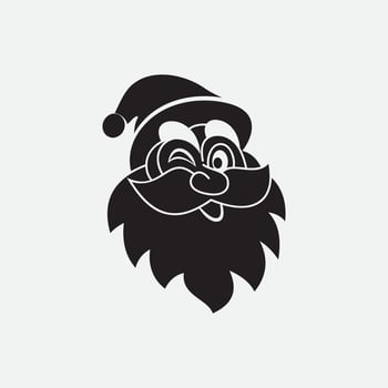 Santa Claus vector illustrations design icon logo