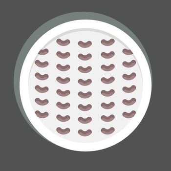 Sticker Golf Ball. related to Sports Equipment symbol. simple design editable. simple illustration vector