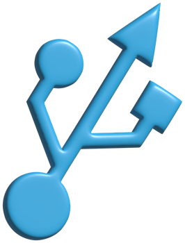 3d icon USB png