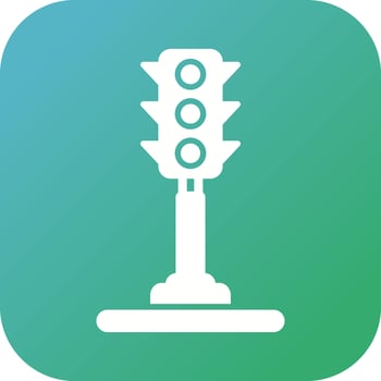 Traffic Light Vector Icon