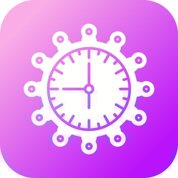 Clock Vector Icon