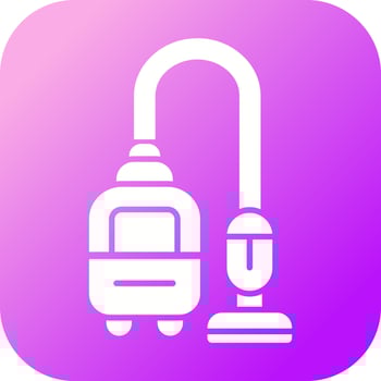 Vacuum Cleaner Vector Icon