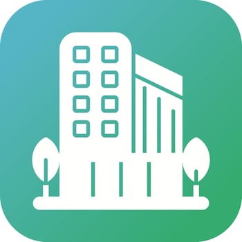 Office Building Vector Icon