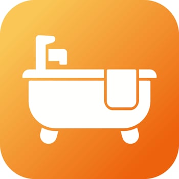 Bathtub Vector Icon