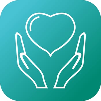 Beautiful Gesture vector line icon