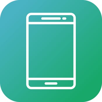 Beautiful Smartphone vector line icon
