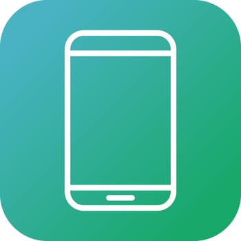 Beautiful Smartphone vector line icon