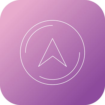 Beautiful navigation vector line icon