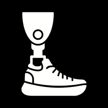 Prosthesis Vector Icon