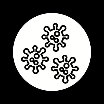 Bacteria Vector Icon
