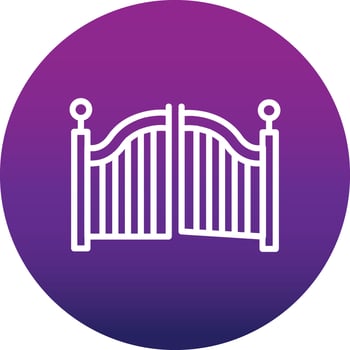 Gate Vector Icon