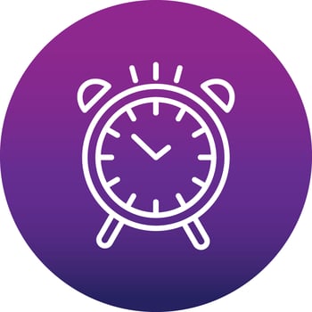 Alarm Clock Vector Icon