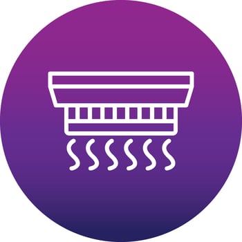 Smoke Detector Vector Icon