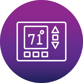 Thermostate Vector Icon