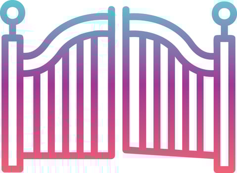 Gate Vector Icon