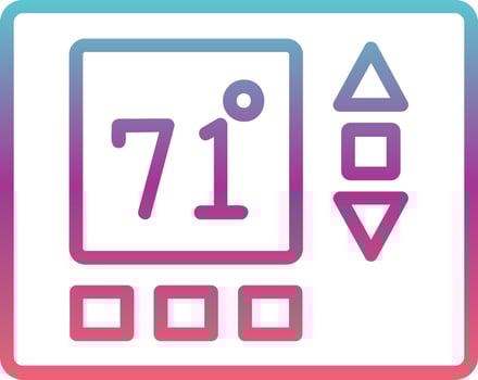 Thermostate Vector Icon