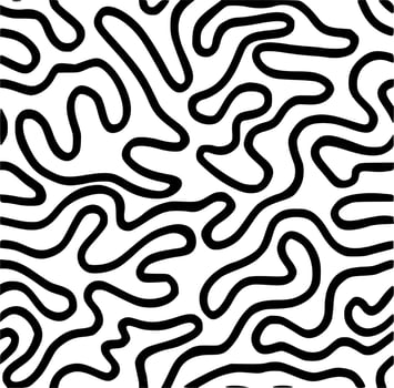Black and white monochrome patterns vector