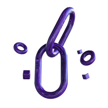 3D render abstract shapes with liquid texture png
