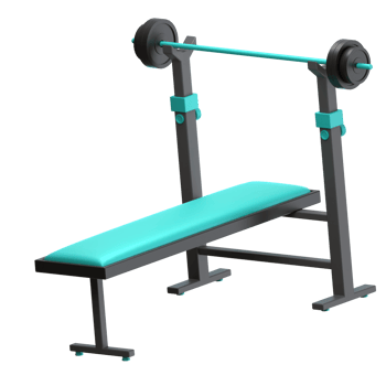 3d gym equipment png