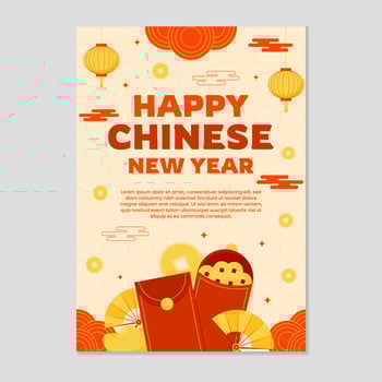 Chinese New Year Poster vector