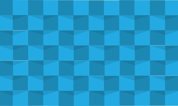 simple 3d pattern background in blue color, 3d background vector