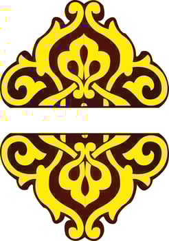 Set Of Luxury Golden Arabic Islamic Banner Title Frame Png Transparent Background Gold Text Box Vector Design Images