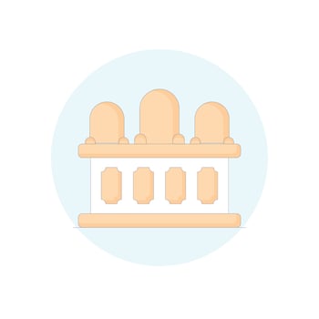 Jury vector With Background icon style illustration. EPS 10 file