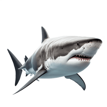 great white shark png