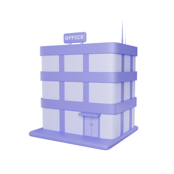 Office 3D illustration png