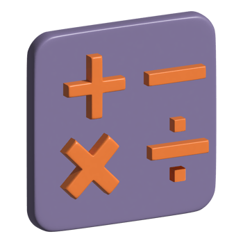 3d icon calculator png