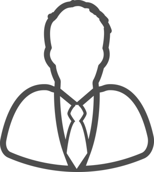 Businessman outline icon png