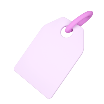 Price Tag. Online Shopping 3D rendering. png