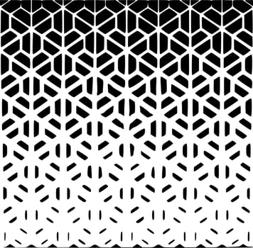 Black and white line patterns vector