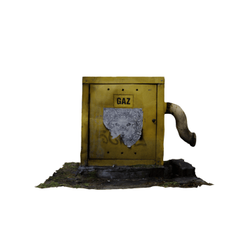 City gas utility box png