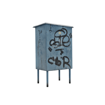 3d Electric Box png